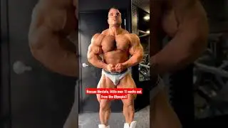 Hassan Mostafa's physique update |11 weeks out | Mr Olympia 2022 #shorts #ifbb #bodybuilding #egypt