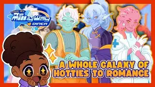 Cozy Cooking Space Romance Dating Sim - Love at the Milky Way Diner | Day 1