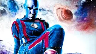 Nebula's Struggle - Formidable Luphomoid Warrior with a Cyborg Body Burn Fiery Determination