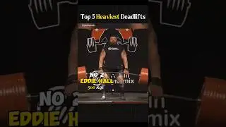Limit Of Human Strength 🔥 #deadlift #eddiehall #strongman #bodybuilding #youtubeshorts