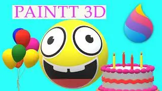 How to Use 3D Shapes in Paint 3D | Easy Beginner Tutorial