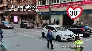 SIN SEMÁFOROS LA AVENIDA FLUYE MEJOR ABRIL 2025