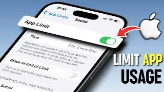 How to Limit App Usage on iPhone for Enhanced Productivity