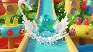 Fall Guys Jelly Jumper Rod&oacute; Hacia el Tobog&aacute;n | Juegos Divertidos y Gameplay