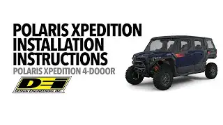 Polaris Xpedition 4-Door Sound Control Kit Instructions