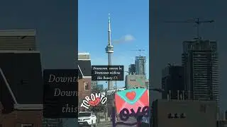 CN tower, Beauty that I appreciate #CNTowerview  #Toronto downtown #lifeinCanada #letsgo #travel