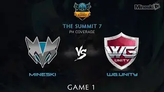 Mineski vs WG.Unity | The Summit 7 | PH Coverage | Game 1