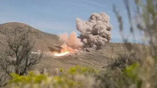 Massive NASA Rocket Booster Test 4K | 3.6 Million Pounds Thrust