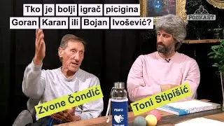 Zvone Čondić i Toni Stipi&scaron;ić - Tko je bolji igrač picigina, Goran Karan ili Bojan Ivo&scaron;ević?