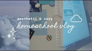 day in the life of a homeschool student | aesthetic productivity, cute cafe & library with friends