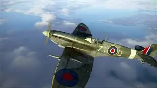 IL-2 Great battles, battle of Normandy: the new Spitfire Mk.IXc