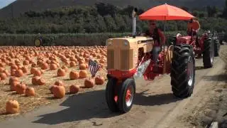 Old-time Tractor Parade at Underwood Family Farm