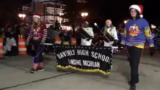 Silver Bells in The City 2019 - Waverly High School Marching Band!!!