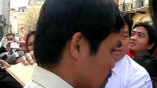 Manny Pacquiao in London