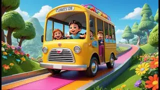 Ding Ding! It&rsquo;s a Bumpy Ride! | Wacky Wheels Song for Kids | Fun Vehicle Adventure Rhyme