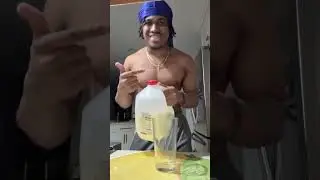 how to drink a glass of milk
