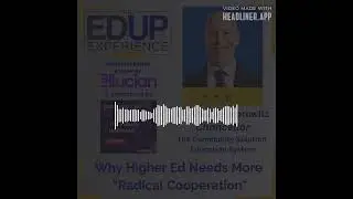 Why Higher Ed Needs More 