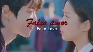 FAKE LOVE- BTS [TRUE BEAUTY] (SUB ESP/ ENG SUB) seojun x jugyeong