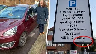 Drivers fall foul of small print on parking sign which applies 