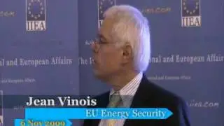 Jean Vinois: EU Energy Security