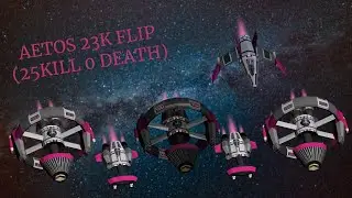 23K Aetos team mode flip 25 kills 0 death (starblast.io)
