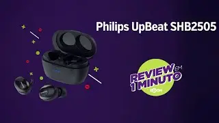 Fone de Ouvido Bluetooth Philips UpBeat SHB2505 - An&aacute;lise | REVIEW EM 1 MINUTO - ZOOM