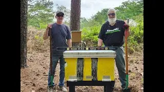 Preparing Hives and Moving Swarm to Hive - Step 2