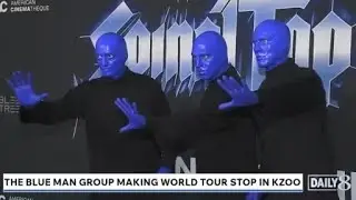 The Blue Man Group making world tour stop in Kalamazoo