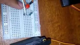 Basic Push Button Control to Servo Motor
