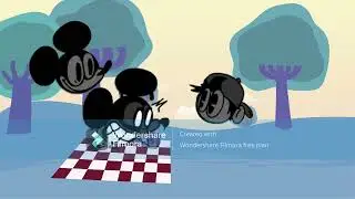 Fury But WI Mickey Sing it (+Inst and Voices) Happy Tree Funkers - FNF Cover