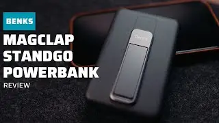 ЛУЧШАЯ альтернатива аккумулятору Apple Magsafe! Обзор внешнего аккумулятора Benks MagClap StandGo