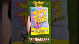 Spy Toys Book with Free toys App Access. #childrensbooks #books #viral