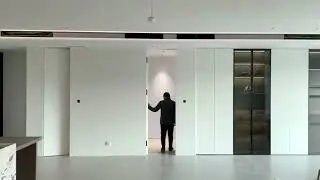 The Ultimate Minimalist Dream: An Invisible Door That Blends Seamlessly with Your Wall