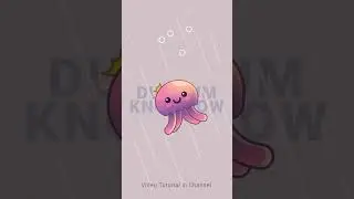 Jelly fish animation After Effects tutorial Short