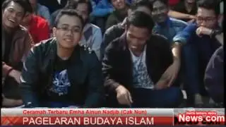 Pagelaran budaya islam CAK NUN