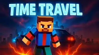 Going future by traveling time in Minecraft 