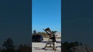 Требушет Twisted Whipper #whippertrebuchet #punkinchunkin #kinetic