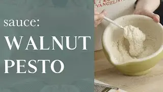 How to make walnut pesto