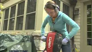 Paver Breaker to Bust Up Concrete
