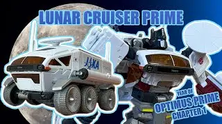 LUNAR CRUISER PRIME (Optimus Prime) - Transformers Figure Review #Transformers #optimusprime #space