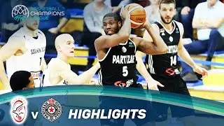 Szolnoki Olaj v Partizan - Highlights - Basketball Champions League