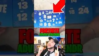 Открываем адвент-календарь Fortnite WINTERFEST 🎄