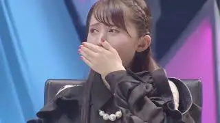 Rikako eats a garlic