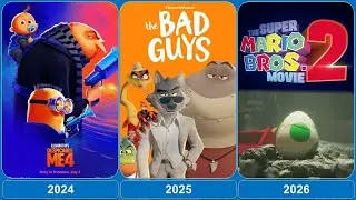 All Universal Pictures Theatrical Animated Movies By Release Date 1959-2025