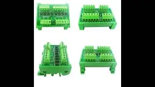 8ch 3.3V 5V 12V 24V TTL LvTTL Digital Logic Level Conversion Protection Panel