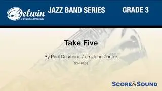 Take Five, arr. John Zontek &ndash; Score & Sound