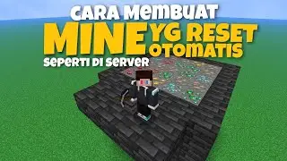cara membuat MINE yg reset otomatis | hanya 4 command block