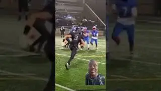 Missed tackle on purpose! 😂😂 How are you handling this as a football parent?  #sports #football