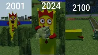 EVOLUTION NUMBERBLOCKS FIND FROG 2001-2024-2100