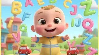 A to Z Alphabet Song 🎵 | Learn ABC with Cute Cartoon Baby | Kids Learning Video #abc #alphabet #song